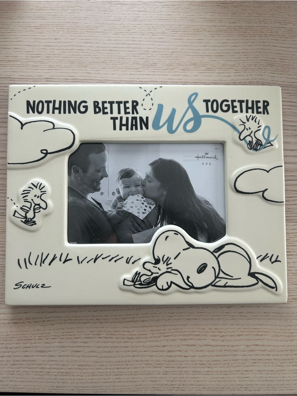 Hallmark Ceramic Peanuts Picture Frame